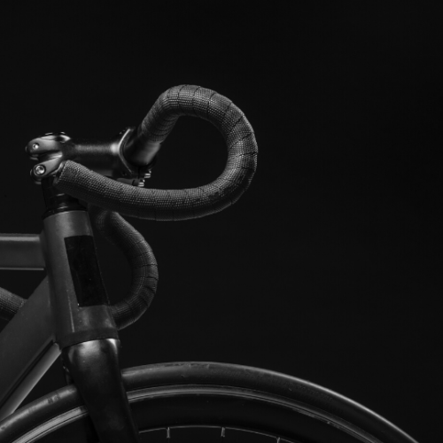 cycle class bike in black with black background